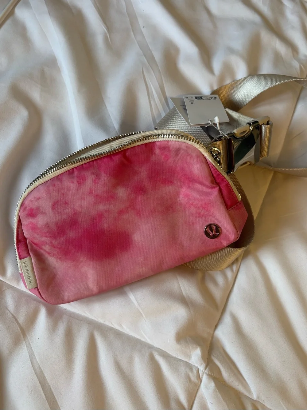Lululemon |  Pink Tie-Dye Belt Bag NWT